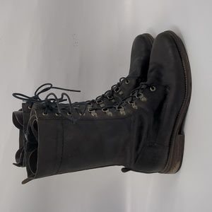 J SHOES Bailer Moto Boots Size 9 Made in Thailand